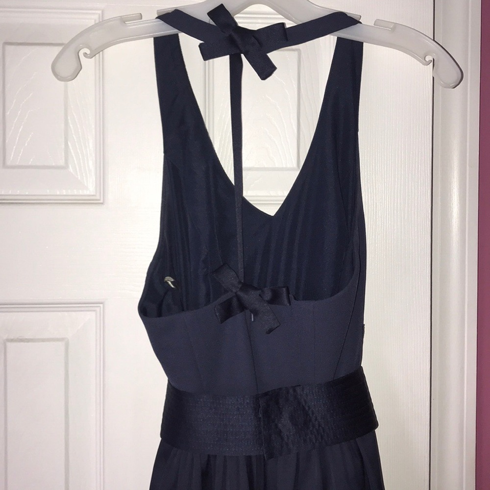 vera wang navy bridesmaid dress Maxi dress
